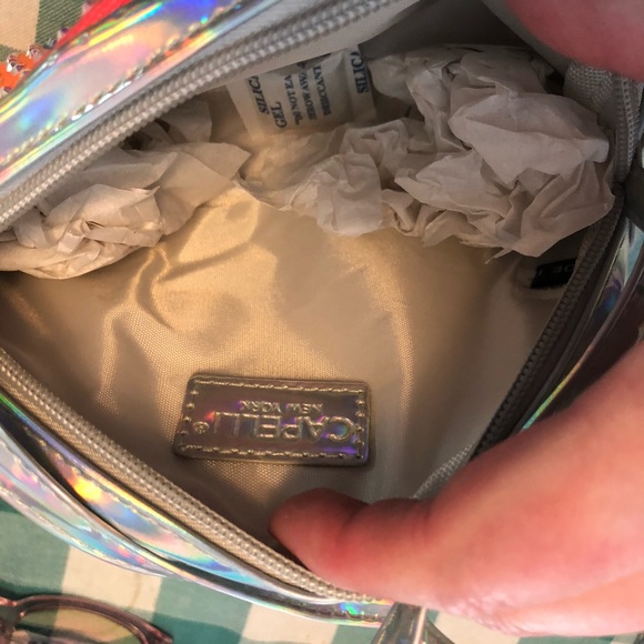NWT Capelli NY Rainbow Purse w/ silver stud accent - Picture 5 of 8